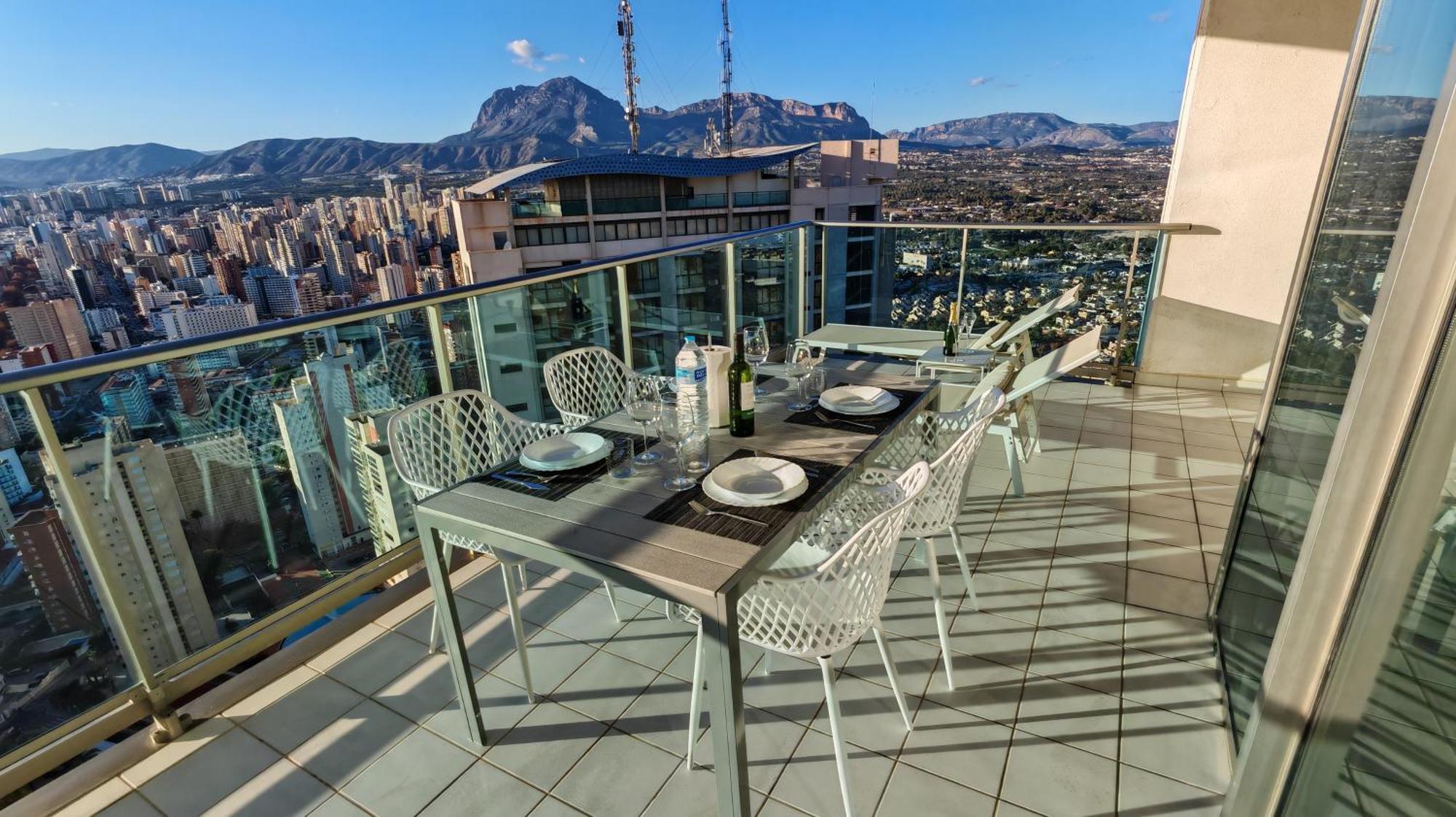 Skyline Floor 28 Sea Views Apartment Benidorm Ngoại thất bức ảnh