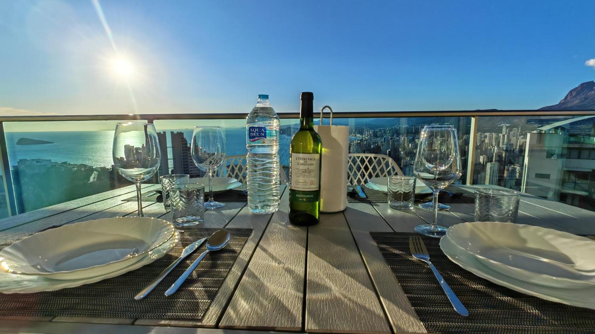 Skyline Floor 28 Sea Views Apartment Benidorm Ngoại thất bức ảnh