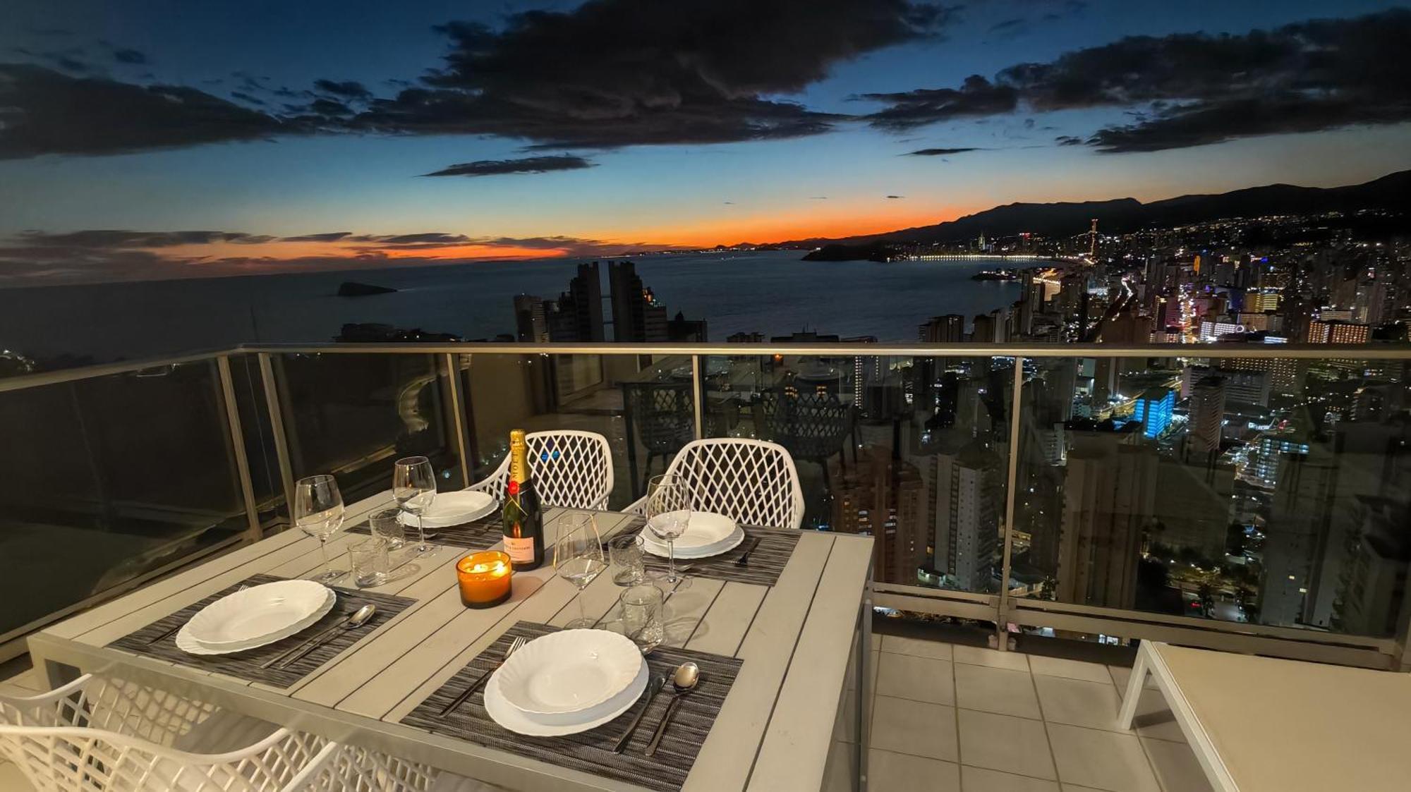 Skyline Floor 28 Sea Views Apartment Benidorm Ngoại thất bức ảnh