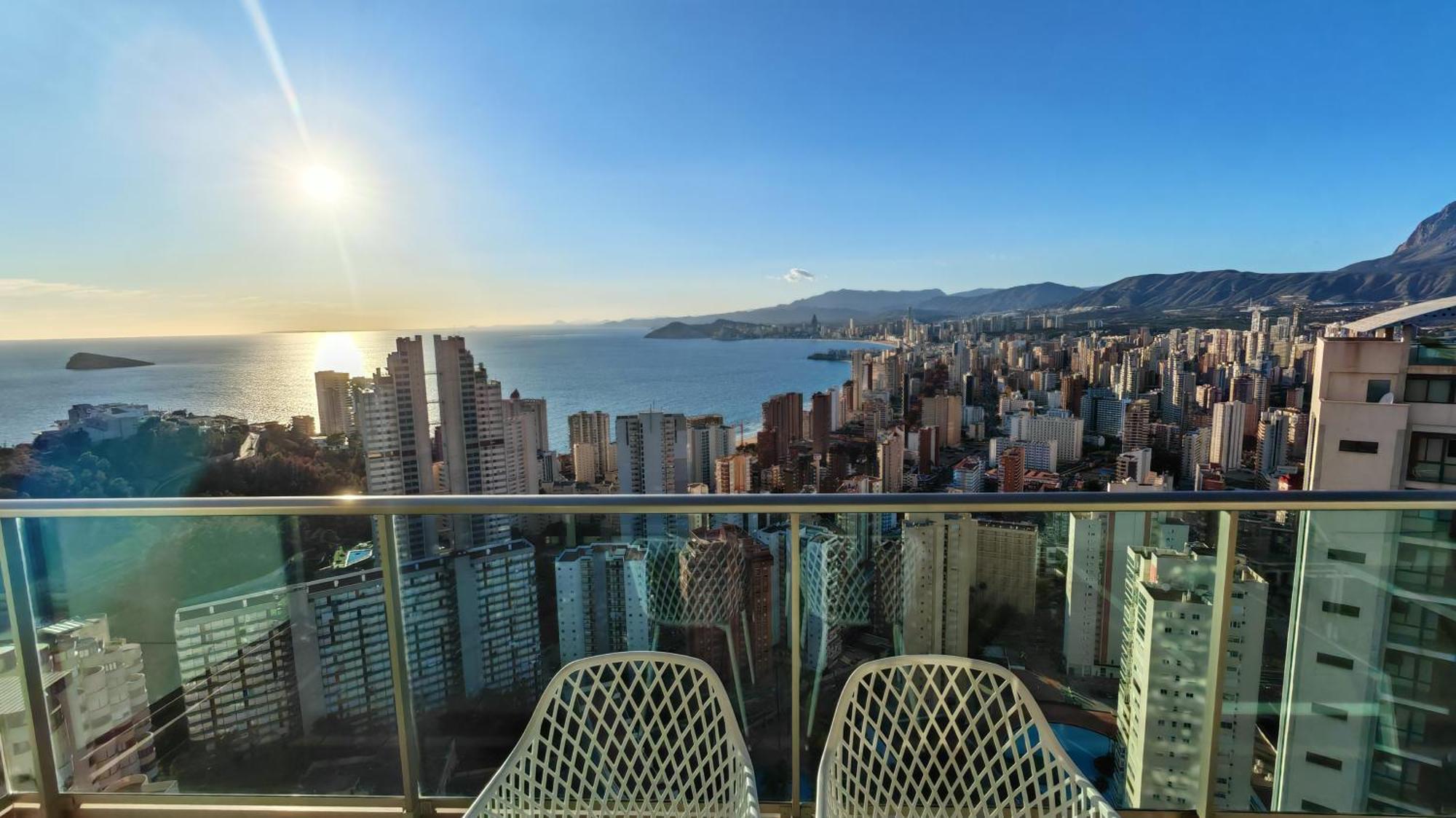 Skyline Floor 28 Sea Views Apartment Benidorm Ngoại thất bức ảnh